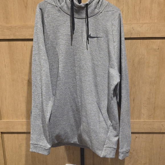 ( J52) Nike Men's Heather Gray Hoodie Sz XL - Picture 1 of 5